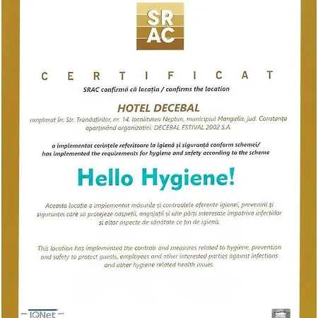 Hotell Decebal Neptun
